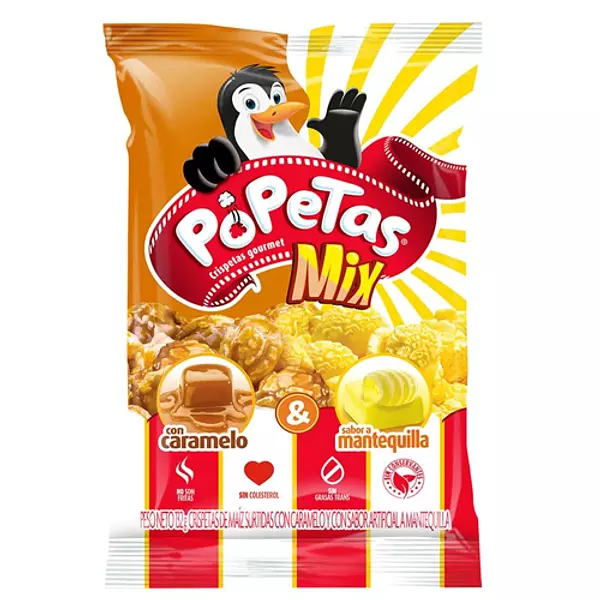 Popetas Familiarmix Mantequilla Queso