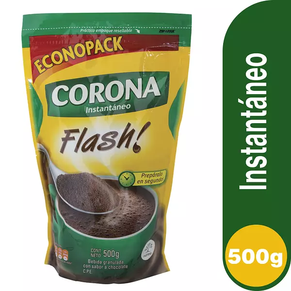 Chocolate Instantáneo Corona Flash