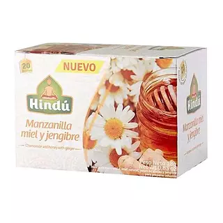 Aromática Hindu Manzanilla Miel Jengibre