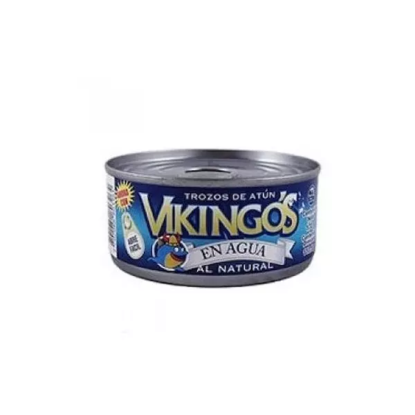 Atún Vikingos Trozos En Agua