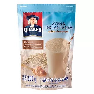 Avena Instantánea Quaker Arequipe Vainilla