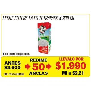 Leche Entera La Es Maravillones
