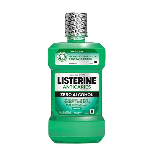 Enjuague Bucal Listerine Anticaries Total Zero