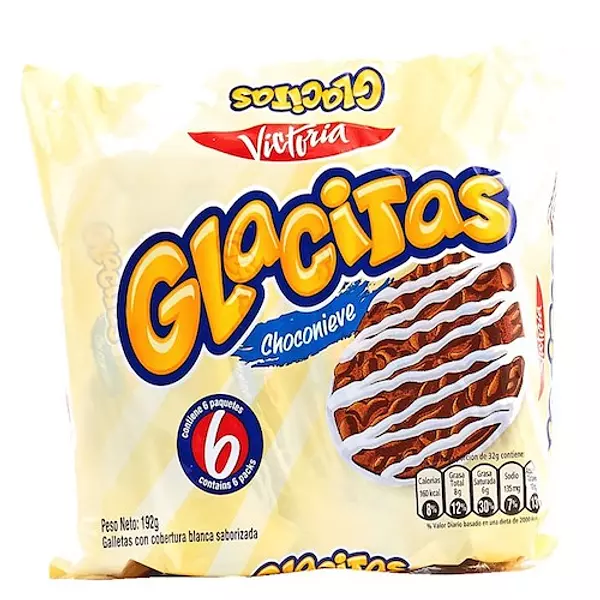 Galletas Glacitas Choconieve