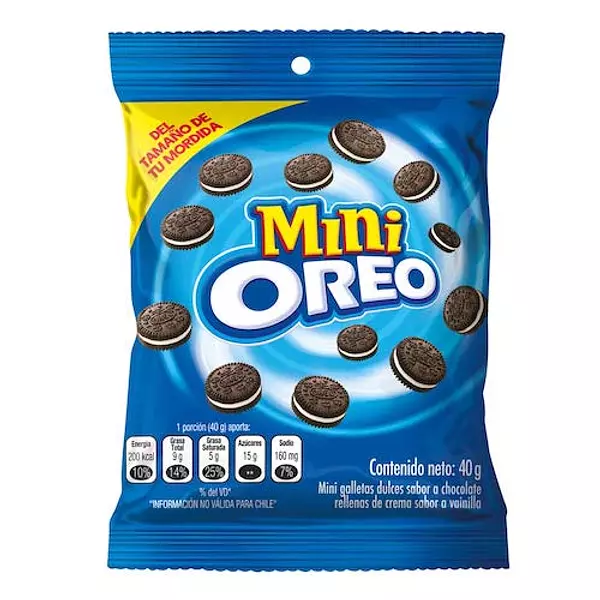Galletas Mini Oreo Crema Vainilla