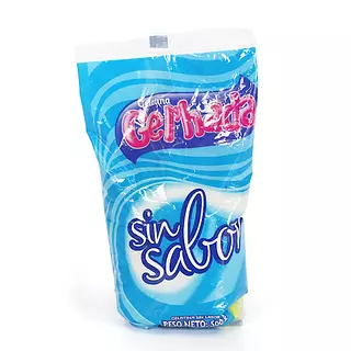 Gelatina Gelada Sin Sabor