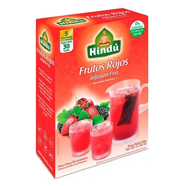 Infusión Hindu Frutos Rojos