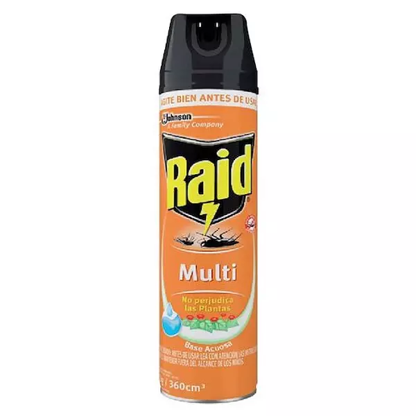 Insecticida Aerosol Raid Multiacción