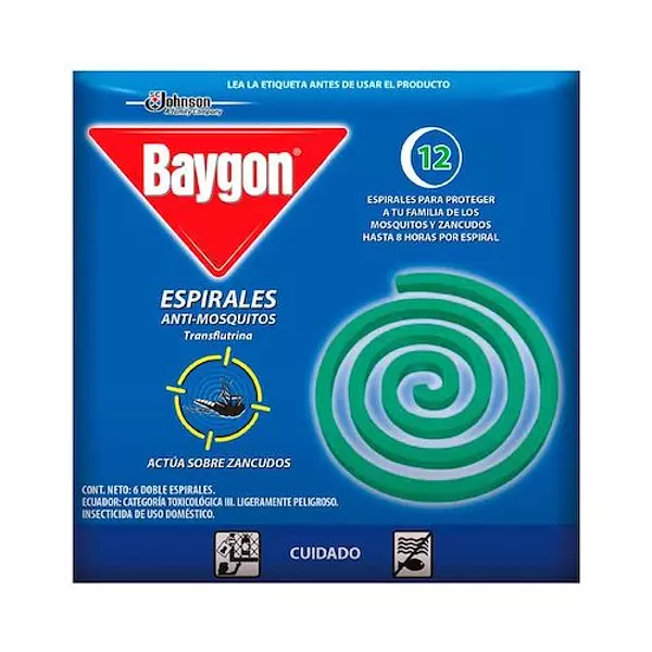 Insecticida Baygon Espirales