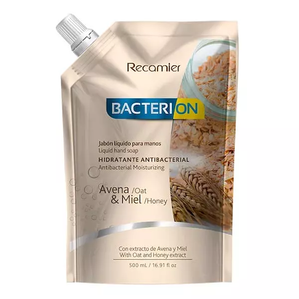 Jabón Líquido Bacterion Avena