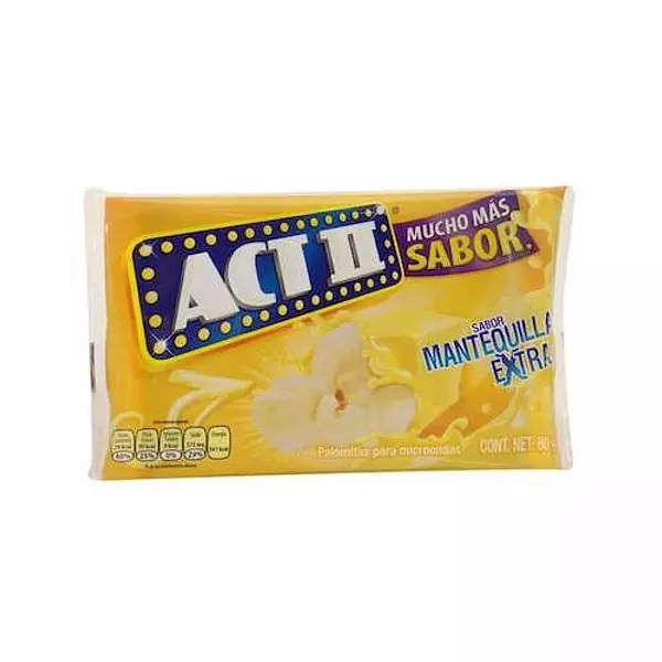 Palomitas Act Ii Extra Mantequilla