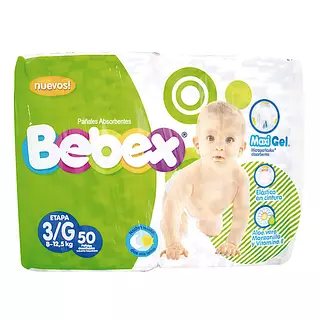 Pañal Bebex Etapa 3