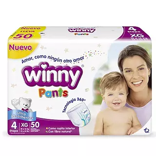 Pañal Winny Pants Et 4