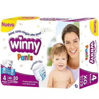 Pañal Winny Pants Et 4
