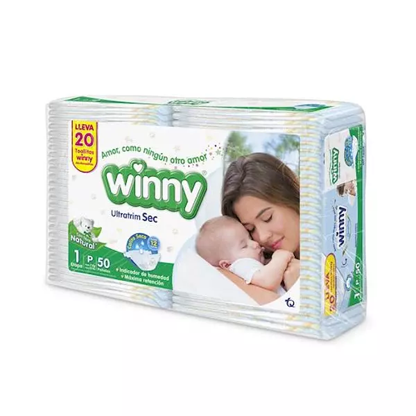 Pañal Winny Ultrat Sec Et 1