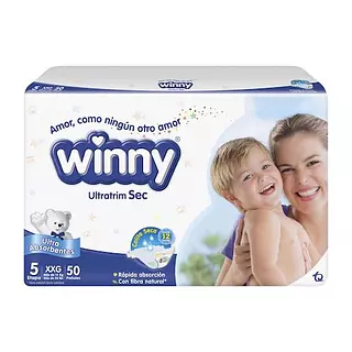 Pañal Winny Ultrat Sec Et 5