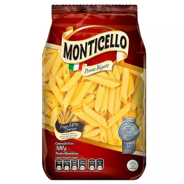 Pasta Monticello Penne Rigate