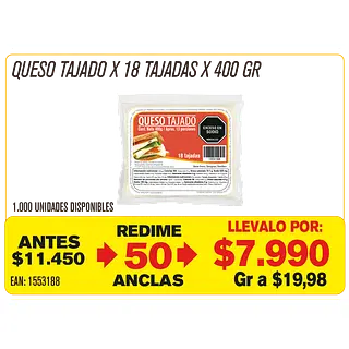 Queso Tajado Maravillones