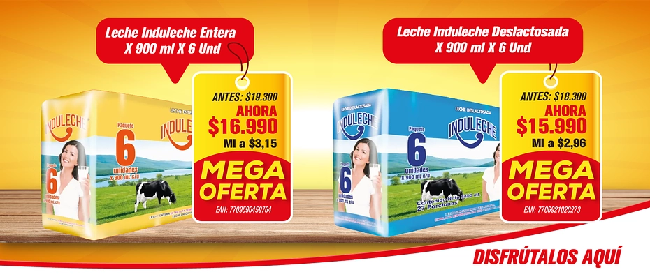 LECHE INDULECHE SIXPACK