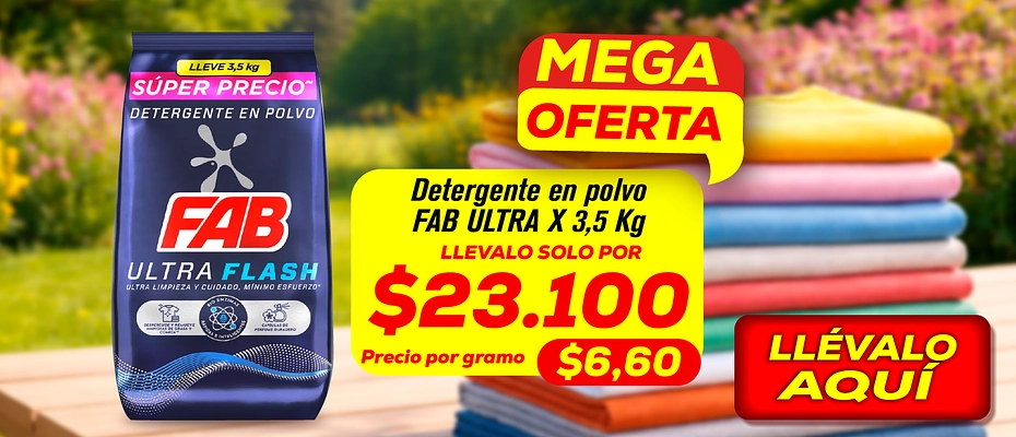 DETERGENTE FAB FEBRERO