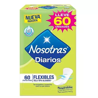 Protector Nosotras Diarios Flex