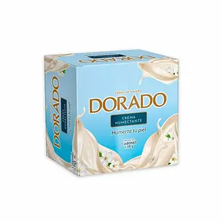 Jabón De Baño Dorado Crema Humectante