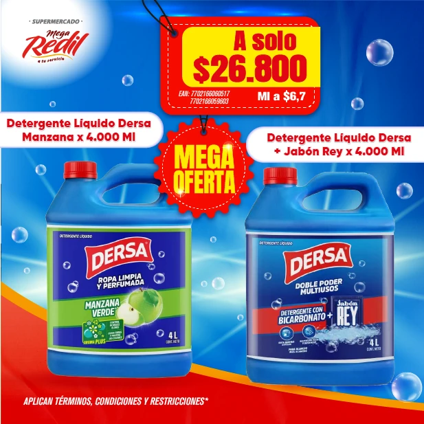 ¡Mega Oferta Dersa!