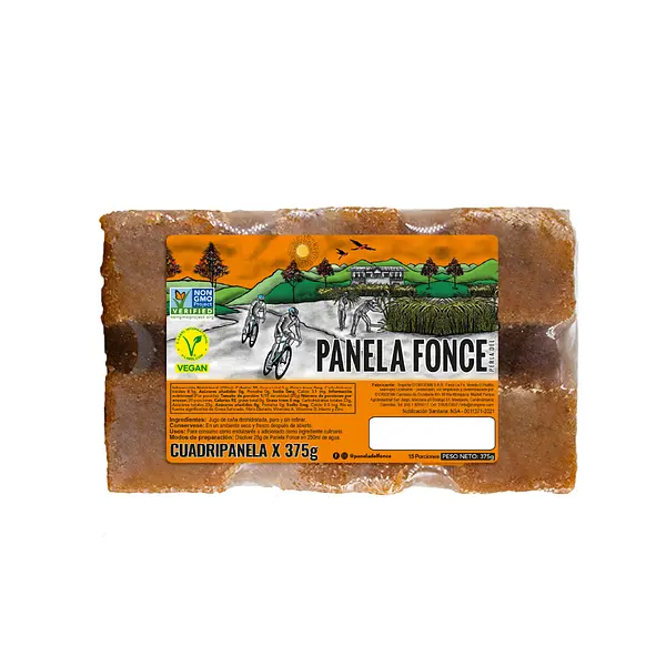 Panela Fonce Cuadripanela X 375 Gr