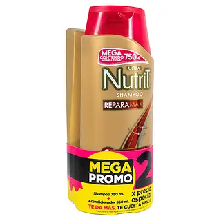 Shampoo Nutrit Reparamax + Acondicionador
