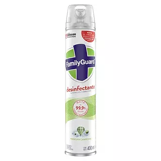 Desinfectante Aerosol Familyguard Frescura Campestre