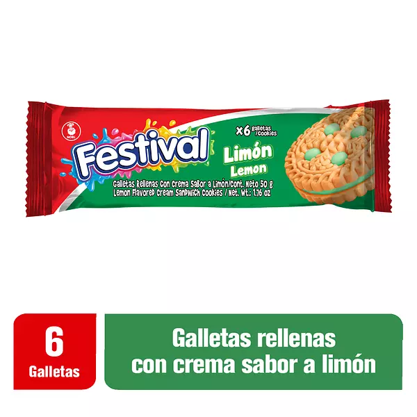 Galletas Festival Limón