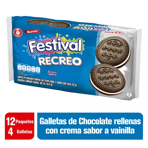 Galletas Festival Recreo