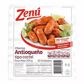 Chorizo Coctel Zenu