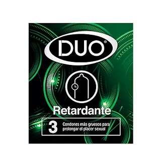 Condones Duo Retardante
