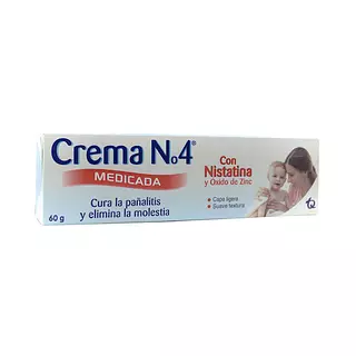Crema Antipañalitis No 4 Medicada