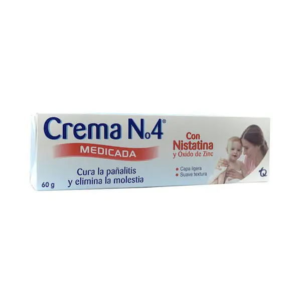 Crema Antipañalitis No 4 Medicada