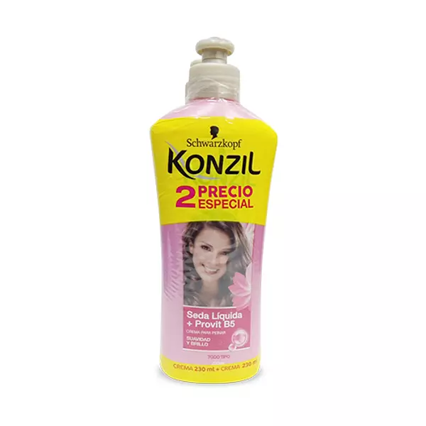 Crema De Peinar Konzil Seda Liquida