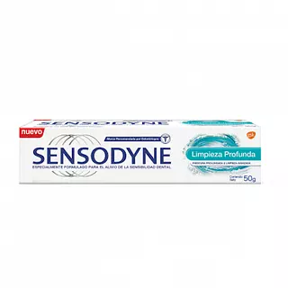 Crema Dental Sensodyne Limpieza Profunda