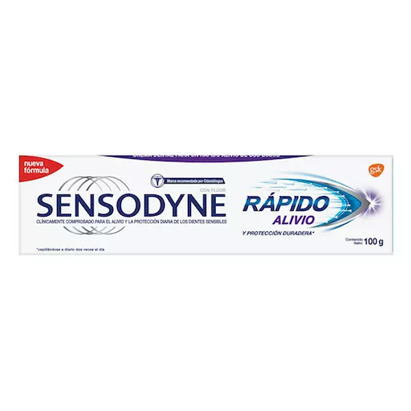 Crema Dental Sensodyne Rápido Alivio