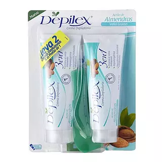 Crema Depilatoria Depilex Vello Grueso 2x1