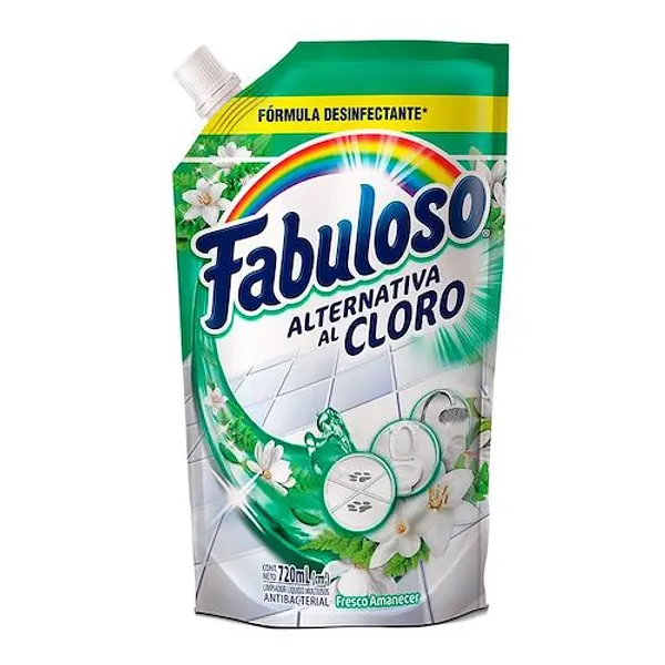 Desinfectante de Pisos Fabuloso Alternativa Cloro Fresca