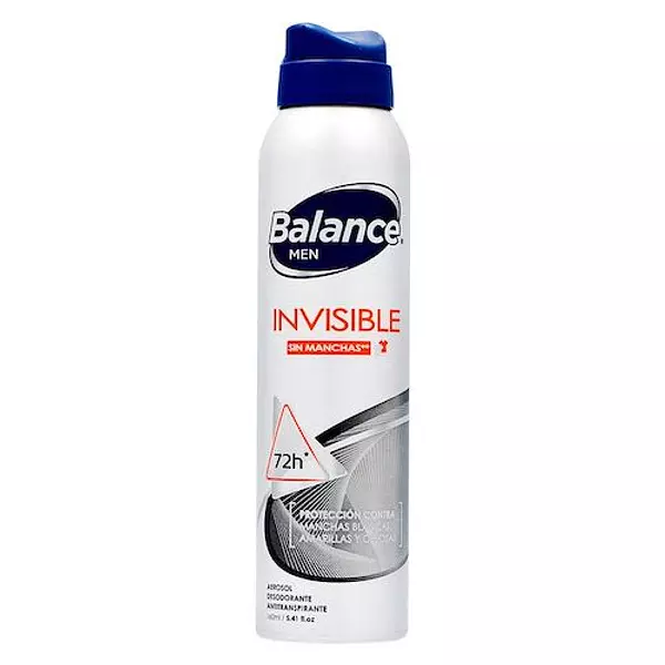 Desodorante Aerosol Balance Invisible Men