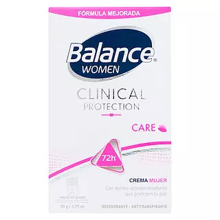 Desodorante Crema Balance Clinical Women