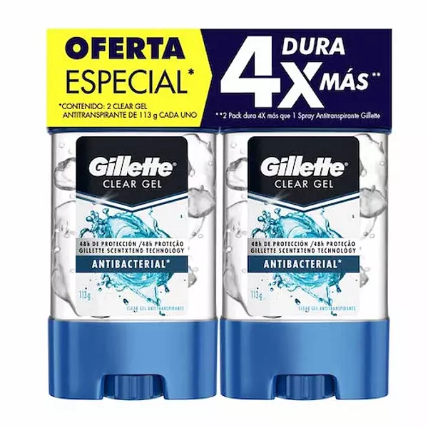 Desodorante Gel Gillette Series Clear Antb