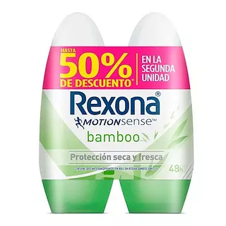 Desodorante Roll On Rexona Bamboo
