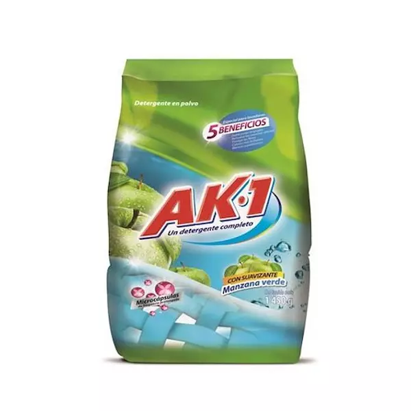 Detergente Ak1 Multiactivo Manzana