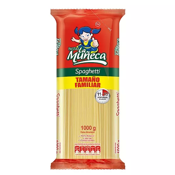 Pasta La Muñeca Espaguetti