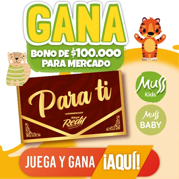 GANA BONO CON MUSS KIDS Y BABY