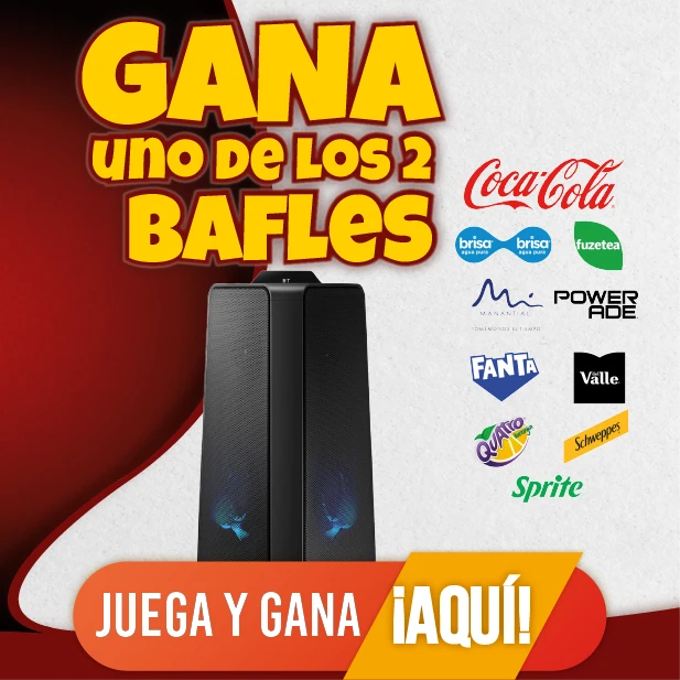 GANA PARLANTE CON FAMILIA COCA COLA