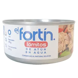 Atún El Fortin Lomitos De Agua